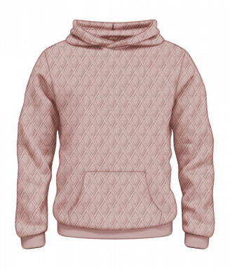 Diamond Hoodie Salmon